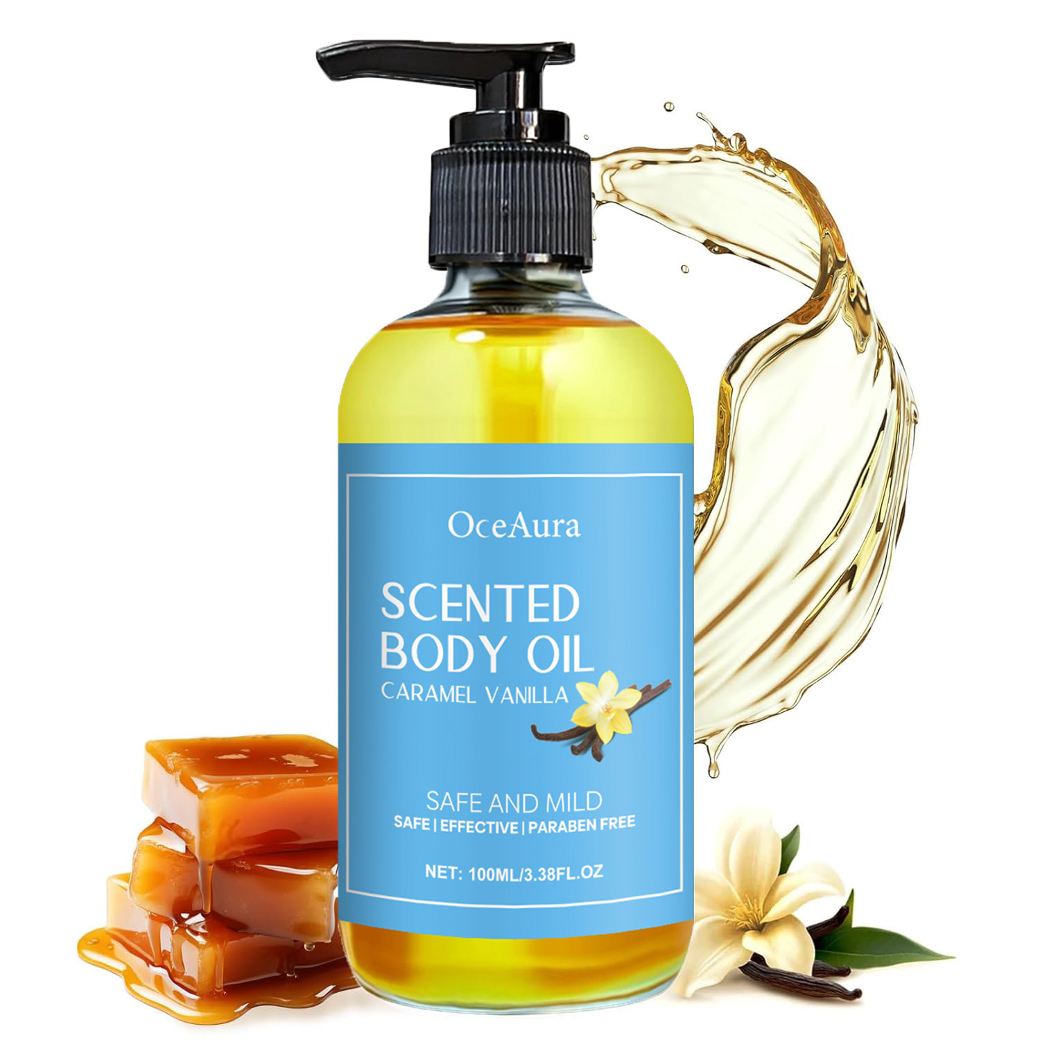 Luxury Skincare And Spa - Minyak Pijat Tubuh Vanila Karamel Mewah