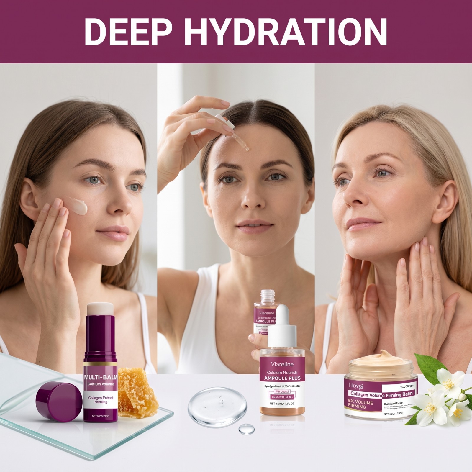 Korea Calcium Nourish Collagen - Luxury Skincare Brands ulasan dan harga