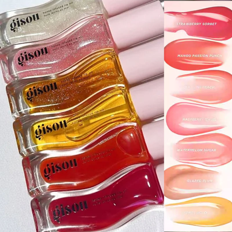 12 Warna Gisou Lip Balm Pelemb - Luxury Skincare Brands ulasan dan harga