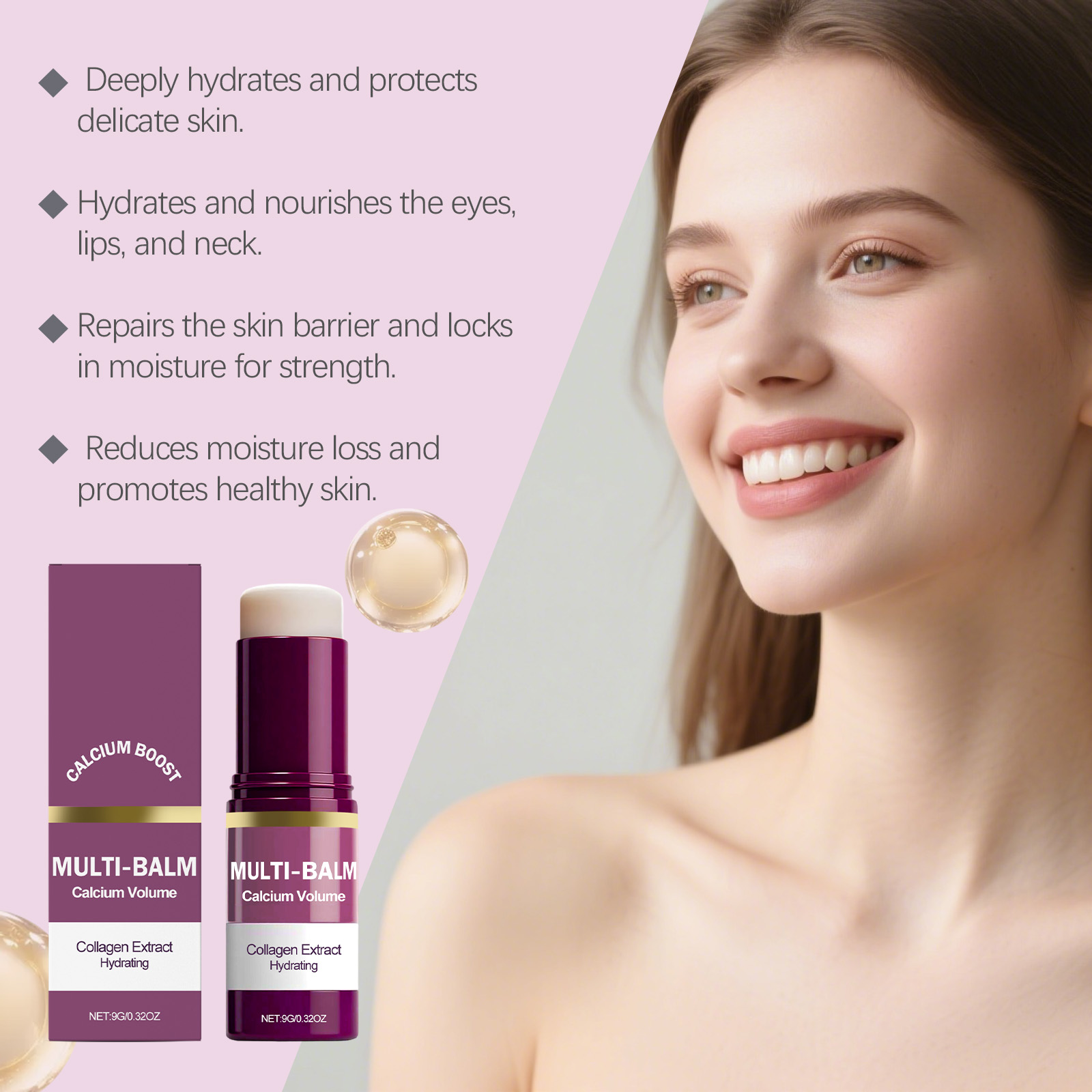 Calcium Volume Multi Balm Stic - Luxury Skincare Brands ulasan dan harga