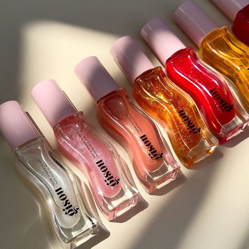 Gisou Pelembap Bibir Glazed Pl - Luxury Skincare Brands ulasan dan harga
