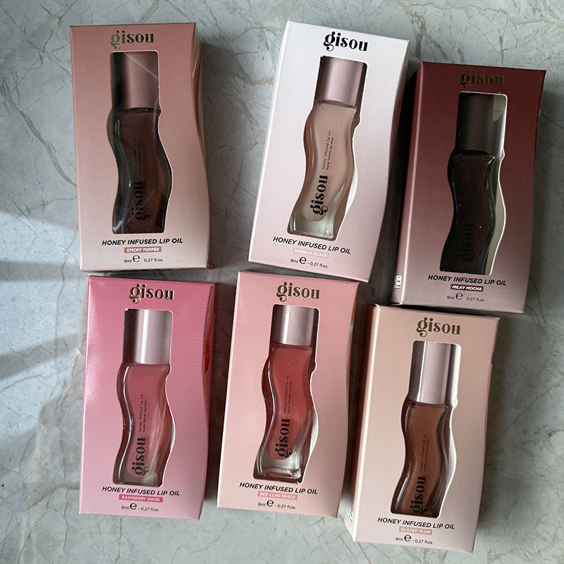 Gisou Pelembap Bibir Glazed Pl - Luxury Skincare Brands ulasan dan harga